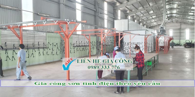 quy trinh son tinh dien theo yeu cau